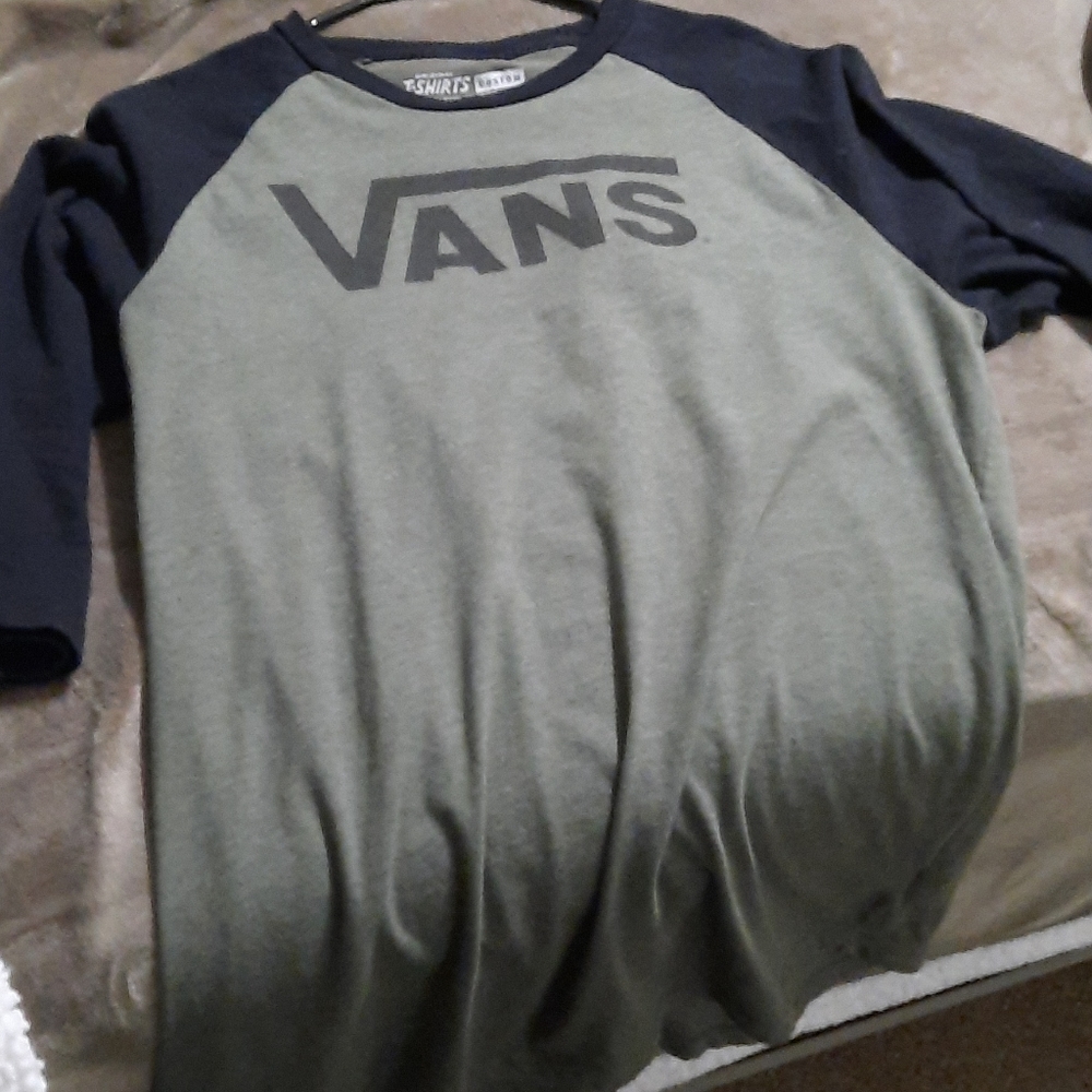 Vans baseball t shirt